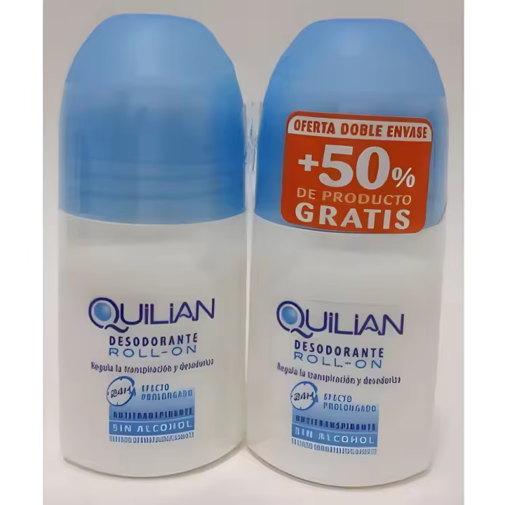 Pack duo desodorante quilian 2X75ml. Sin alcohol, efecto prolongado 24 horas - 1