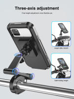 Soporte Ajustable Y Rotativo De 360° Para Móvil Y GPS De Bicicleta Y Motocicleta Universal Resistente Al Agua Con Material ABS TPU Y Nylon - details 4