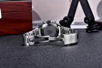Reloj De Cuarzo Para Hombre RollsTime Panda Con Cronógrafo Bisel Cerámico Espejo De Zafiro Resistente Al Agua Y Choque Regalo Para Hombre - details 12