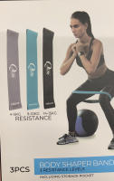 Life Kit Bandas Elásticas 3 Piezas  Bandas de Resistencia, Bandas Elásticas Fitness Set de 3, Bandas de Dominadas, 3 Niveles de Resistencia, para Yoga, Pilates, Estiramientos, Fitness y ejercicio - details 4