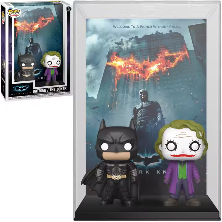 Funko Pop Movie Poster Batman Y Joker Arkham knight 18 - 1