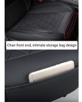Nueva Funda De Asiento Delantero Para Coche En Cuero PU Almohadilla De Silla Protectora Universal Accesorios De Auto - details 14