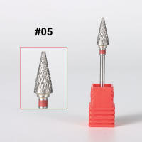 1pc Bit De Uñas De Acero Tungsteno Para Remover Polvo Y Cortar Tiras De Uñas Herramienta De Manicura Con Cabeza De Grind Head - details 4