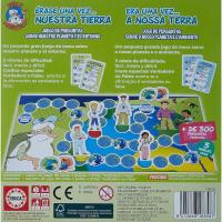 Érase una vez nuestra tierra Educa juego de mesa educativo para familia con 300 preguntas sobre nuestro planeta y el entorno - details 1