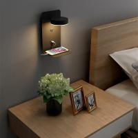Lámpara De Pared LED Moderna Y Sencilla Para Dormitorio Luz Nocturna Con Carga USB Para Móvil Lámpara De Noche Para El Lecho - details 1