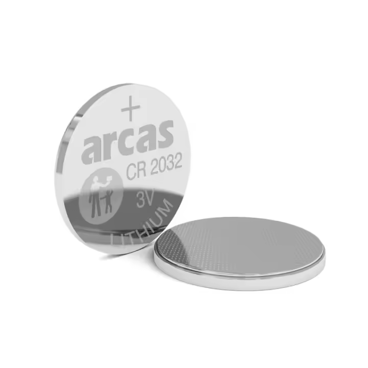 Pilas de Botón de Litio Arcas CR2032 / BP5 - Energía Confiable y Duradera - 1