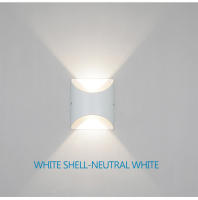 Lámpara De Pared LED 10W Aluminio Moderna Nórdica Exterior Interior Para Sala De Estar Dormitorio Lámpara De Noche 85-265V - details 6