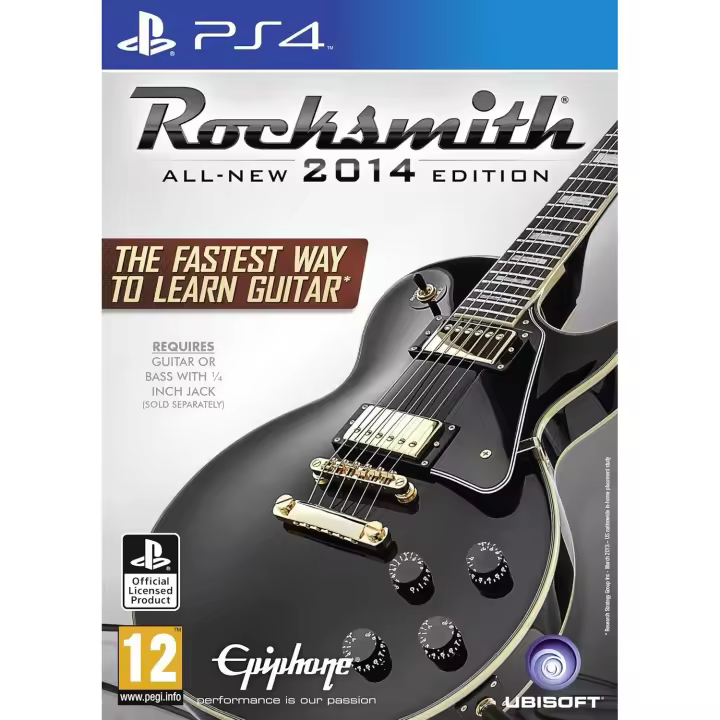 Rocksmith 2014 Edition (w/ Cable) Juego para Consola PlayStation 4 PS4 - 1