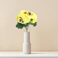 10 Cabezas De Margarita Artificial 26cm Bouquet Para Boda Fiesta Hogar Rama De Flores Artificiales Material COTON - details 51