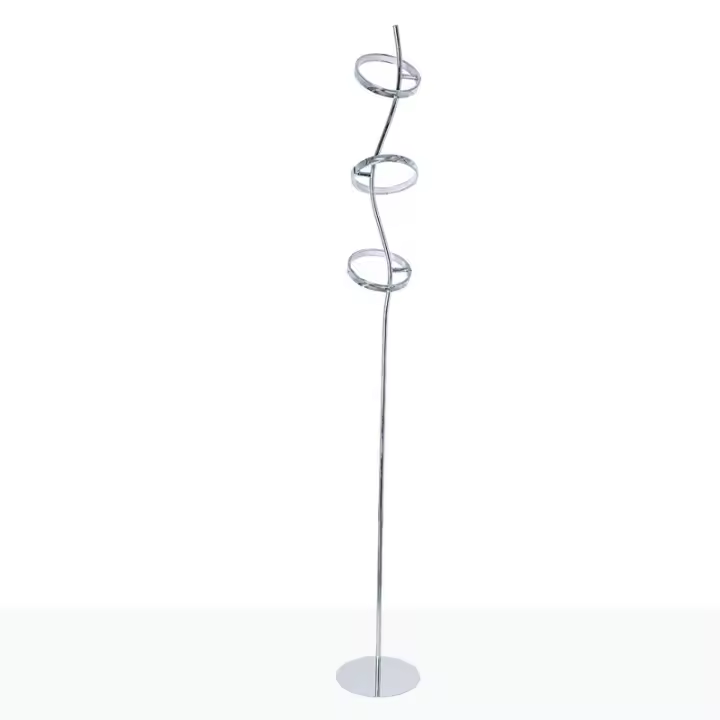 Barcelona LED Lámpara de pie LED de aluminio "GARLAND HOLLYWOOD" - 15W - Luz cálida - 1