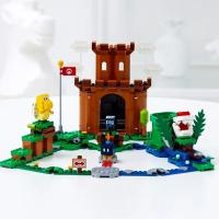 Bloques De Construcción MOC Super Mario Serie Guardia Fortaleza Expansión Set DIY Código De Escaneado Regalo De Vacaciones Para Niños Juguetes De Artesanía - details 1