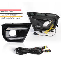 Luces Diurnas LED Para Ford Ranger 2022 2023 Wildtrak XLT Sport Platinum DRL Antena Delantera 12V Auto Con Función De Señal - details 1