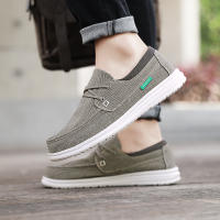Zapatos De Lona Para Hombre Retro Ligeros Y Confortables Mocasines De Verano Calzado Casual De Negocios Para Primavera/Otoño - details 7