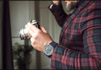 Reloj De Pulsera Militar Deportivo Para Hombre MEGIR Marca Top Resistente Al Agua Con Correa De Silicona Azul Y Calendario Automático Movimiento De Cuarzo - details 14