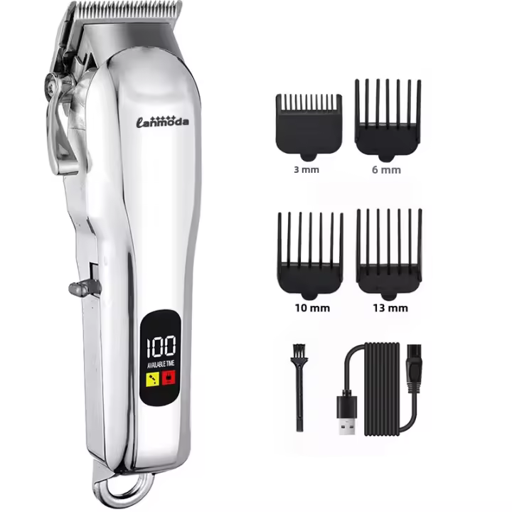 Cortador De Pelo Eléctrico Para Perros Profesional Cortadora De Cabello Para Mascotas Recortadora Sin Cable De Bajo Ruido Afeitadora Máquina Tijeras - 1