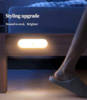 Luces LED Recargables Por USB Con Sensor De Movimiento Inteligente Y Luz Nocturna Dimmable Para Armarios Cocinas Escaleras Instalación Sencilla Incluye Bombillas - details 1