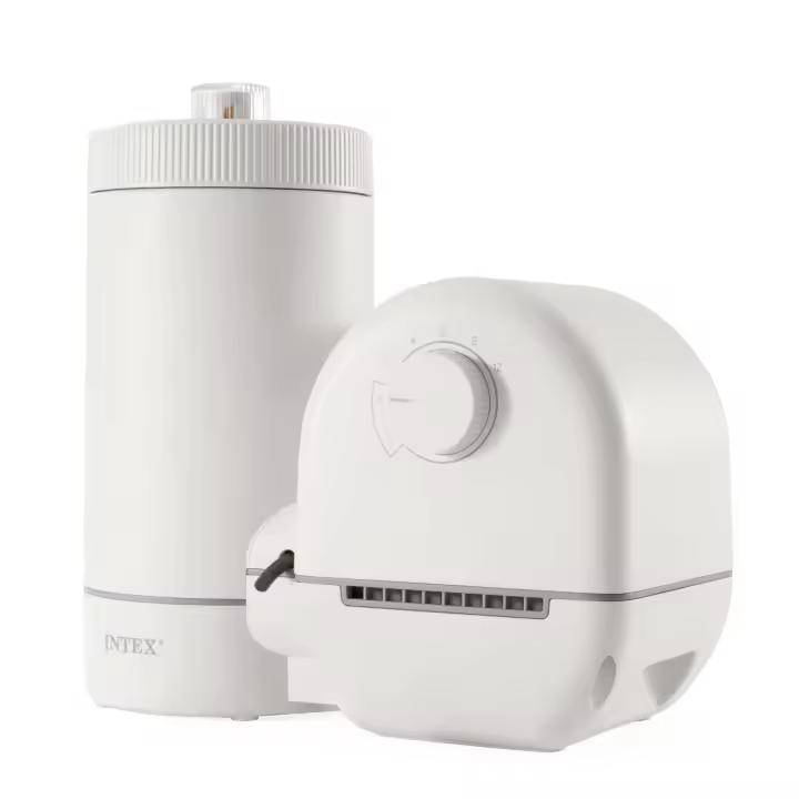 INTEX - Depuradora cartucho C1500, filtración avanzada 5.678 l/h, filtro cartucho tipo A, temporizador programable, indicador de cambio de cartucho, piscinas grandes hasta 33.300 L Hydro Aeration, instalación rápida, depuradoras piscina - 1