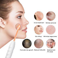 Tratamiento Facial Profesional Con Terapia De Ozone Y Alta Frecuencia Anti-Edad Rejuvenecimiento De Piel Eliminación De Círculos Rojos Estimulador De Escalpelo - details 8