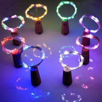 Cinta De Luces LED Para Botella De Vino 5pcs Decoración Navideña De Guirnalda De Luces Eléctricas Faeirys En Hilo De Cobre - details 1