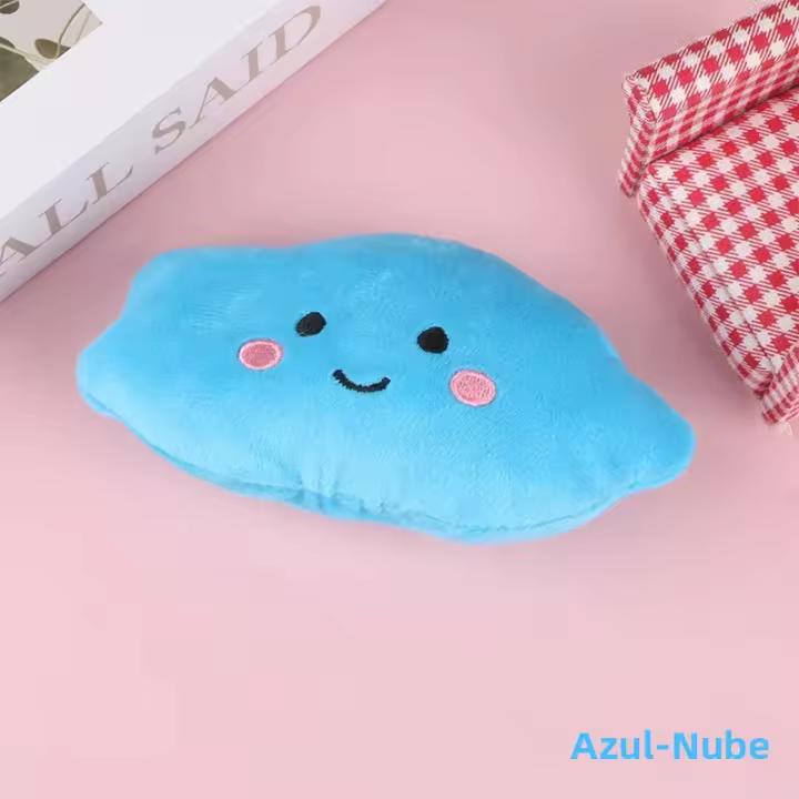 Juguete De Peluche Suave En Forma De Estrella Y Nube Para Niños Y Niñas Regalo De Peluche Colorido Para Mascotas Y Niños - 1