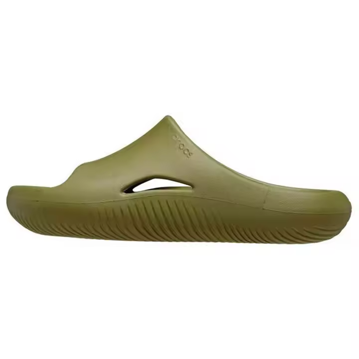 Chanclas Crocs Mellow para hombre en color verde - 1