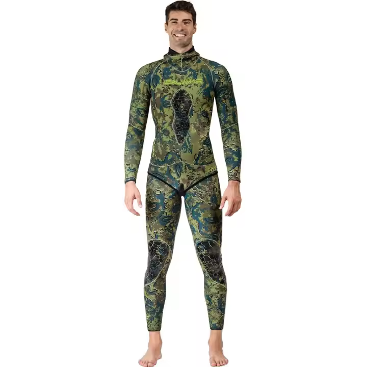 Salvimar Traje Húmedo De Pesca Submarina N.a.t. 101 Camu 5.5 Mm - 1