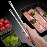 Pinzas De Barbecue De Acero Inoxidable Para Cocina Pinzas De Alimentos Para Asado Y Carne Accesorios De Cocina Pinzas De Cocinar - details 0