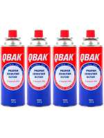 MAXHOME-Pack de 4 Cartuchos de Gas | Recambio Gas Propano para Cocina Portátil, Hornillo, Soplete, Soldador, Camping | Cartucho desechable con válvula de Seguridad - details 0
