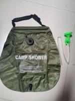Bolsa De Ducha Solar Portátil De 20L Verde Militar Para Camping Y Exteriores Bagaje De Baño Y Aseo Equipamiento De Camping - details 6