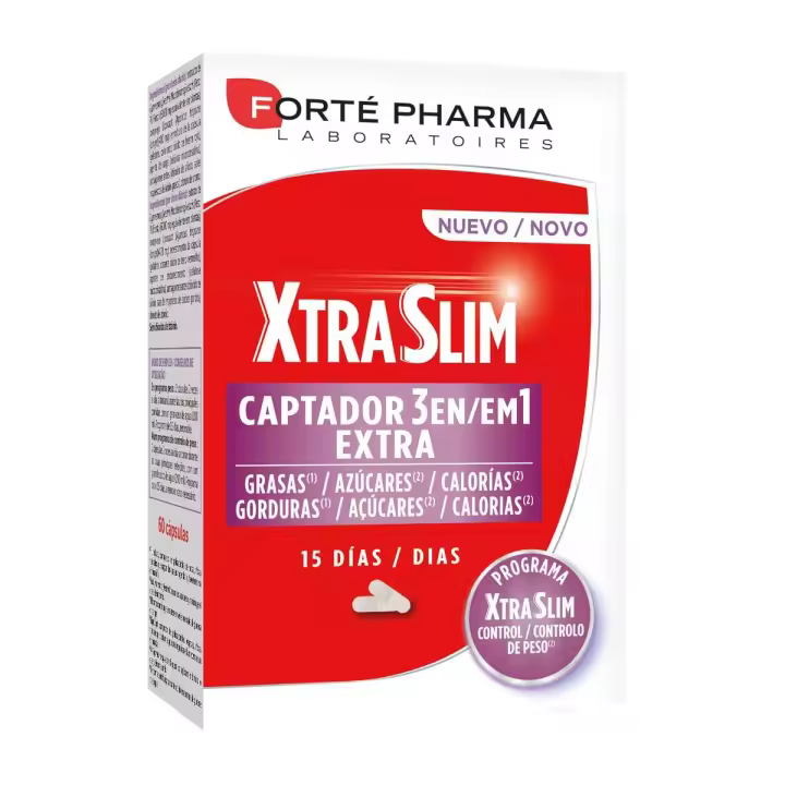 XtraSlim Captador 3 en 1 60 Cápsulas - 1