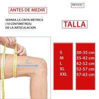Memories, Rodillera Deportiva Compresión, Rotuliana, Elástica, Tubular, Antideslizante y Transpirable, Cómoda para Hombre y Mujer. - details 5