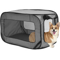 Casa Portátil Para Perros Plegable Pop up Crating De Viaje Para Pequeños Perros Canopy De Acampar Cages Para Mascotas Interiores Y Exteriores - details 7