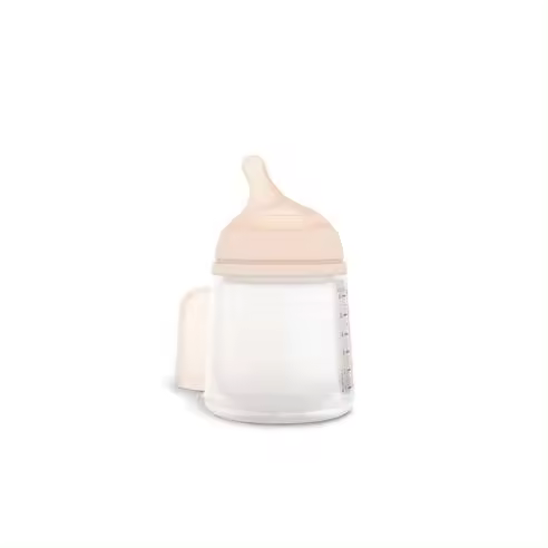 SUAVINEX BIBERÓN ANTICÓLICO ZERO-ZERO SILICONA FLUJO ADAPTABLE 180 ML - 1