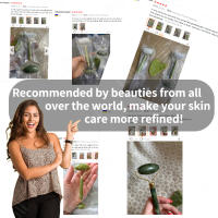 Gua Sha De Jade Rosa Natural Masajeador De Pintura Para Rostro Y Cuerpo Herramienta De Cuidado De La Piel Facial Eliminación De Arrugas Lifting SPA De Belleza - details 2