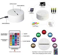 Lámpara Nocturna 3D De Acrílico Avatar Cambio De Color 16 Con Control Remoto LED Dimmable Regalo Para Fanáticos - details 2