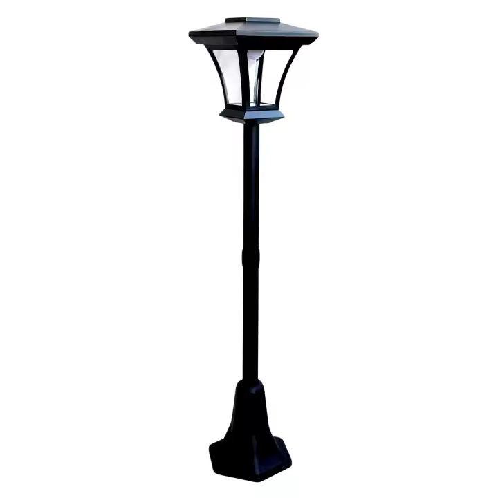 Farol LED Solar Vintage Exterior – Lámpara Solar de Pie con Luz Cálida para Jardín, Navidad y Decoración de Fiestas - Kmt Style - 1