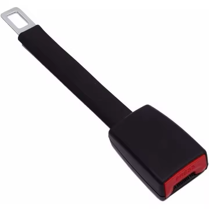 Extensor de cinturón de seguridad para automóvil, extensor de cinturón de seguridad, ajustador de cinturón de seguridad adecuado para mujeres embarazadas/obesas/niños (25 cm) - 1