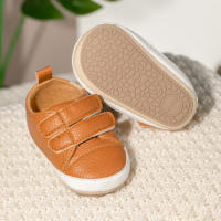 Zapatos Para Bebés Recién Nacidos Antideslizantes Niños Y Niñas Casual Moda Zapatos De Bajo Talón Suave Funda De Goma Cierre De Encaje - details 8