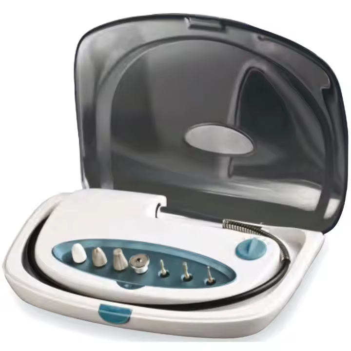 Ardes Set de Manicura y Pedicura con Cabezal de Rotación Bidireccional y 7 Accesorios Intercambiables - 1