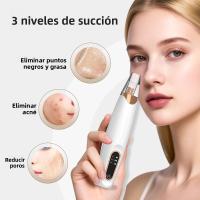 Kit De Vacío Para Puntos Negros Y Acné Herramienta Eléctrica De Limpieza Facial Con 3 Niveles De Succión Para Rostro Y Nariz - details 0