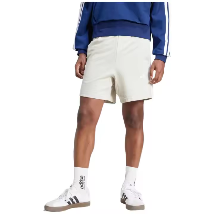 Pantalon Corto Adidas Essentials 3 Stripes para hombre en color beige - 1