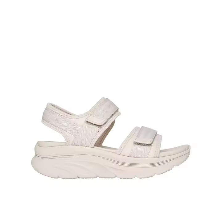 Skechers D'Lux Walker - Adored Days Sandalias deportivas para mujer crema en textil 83655 - 1