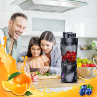 Blanqueadora Portátil Eléctrica De Frutas USB Recargable Mezcladora De Smoothies Multifuncional Para Uso En Hogares - details 6