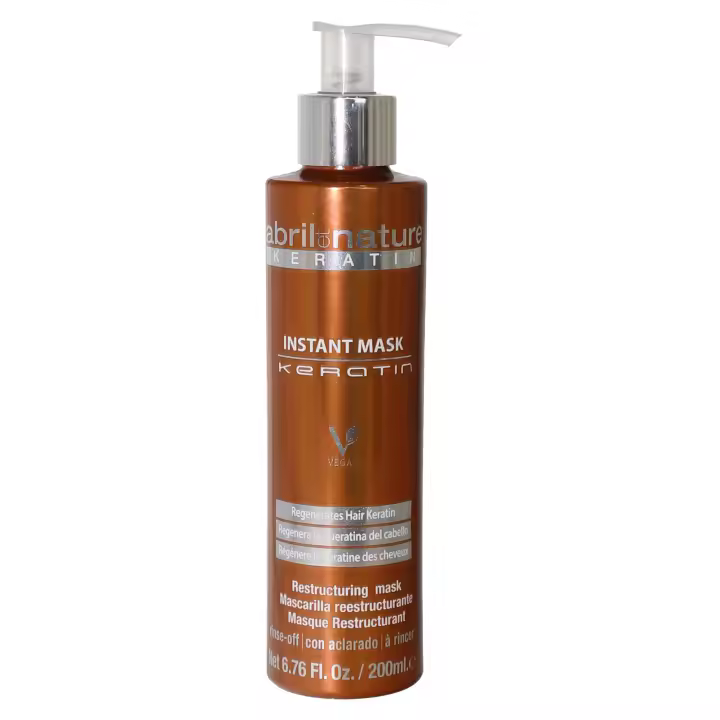 Mascarilla Keratin, restaurador y regenerador con queratina ultra rápida abril et nature  Cosmética Capilar - 1
