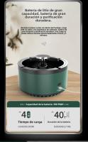 Cenicero Inteligente Purificador de Aire,2 en 1 with HEPA Filter y Tecnología Iones Negativos, Delete Humo y Malos Olor in Tabaco,USB Recargable y Automático,Ideal para Hogar y Oficina, Gift Perfecto para Fumadores - details 7