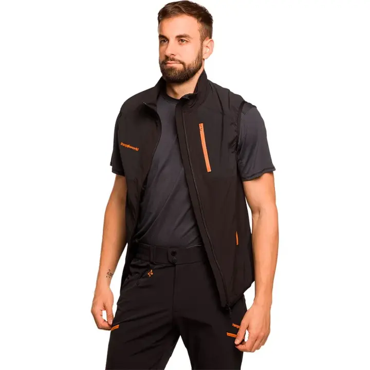 Ropa hombre Chalecos Trangoworld Chaleco Valvika Negro - 1