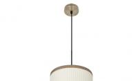 Fabrilamp - Colgante Soprano 1xe27 Cuero/beis Regx30x30 Cm - details 2