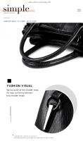 Bolso De Hombro Para Mujer De PU De Alta Calidad Y Tres Capas Suaves Bolso Cruzado De Lujo Diseñador a Main Bolsos De Mujer - details 5