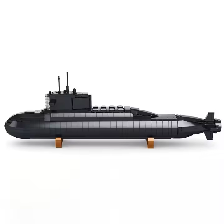 Bloques De Construcción De Submarino Estratégico Nuclear Tipo 094 Militar Para Niños Juguetes Educativos Regalos Para Chicos - 1