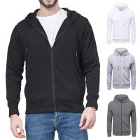Sudadera De Capucha Tendencia Para Hombre Estilo Retro Harajuku Color Sólido Alta Calidad Chaqueta Streetwear Cierre De Cremallera Casual Suelta Ropa - details 1